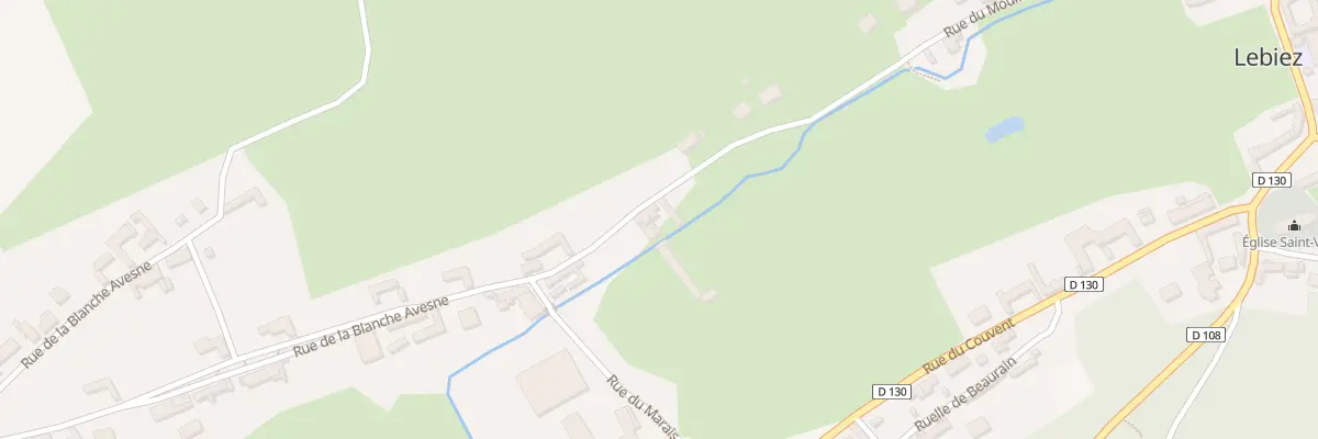 Plan du 29 Rue du Moulin à Lebiez
