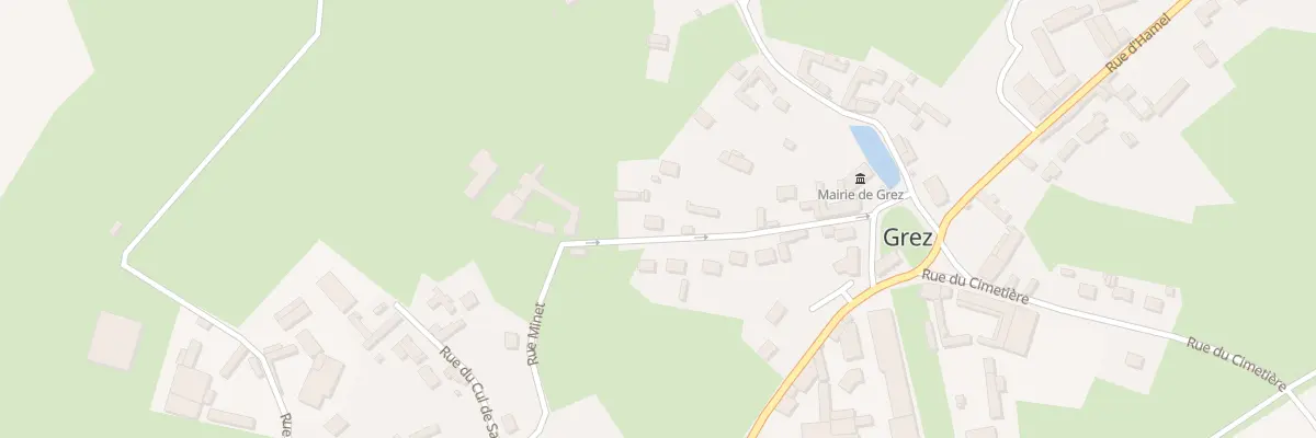 Plan du 16 Rue Minet à Grez
