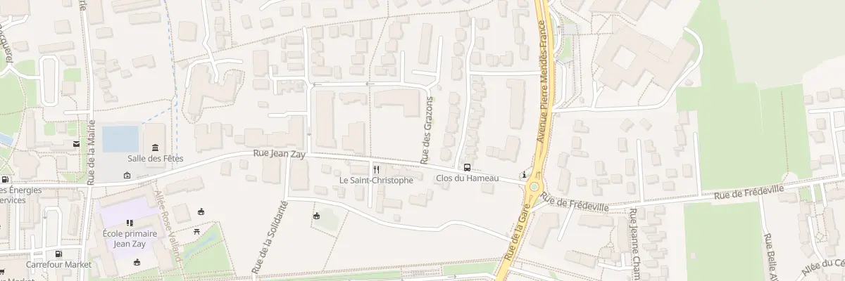 Plan du 227 Rue Jean Zay à Saint-Jean-de-Braye