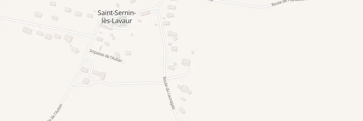 Plan du 5040 Brugassou à Saint-Sernin-lès-Lavaur