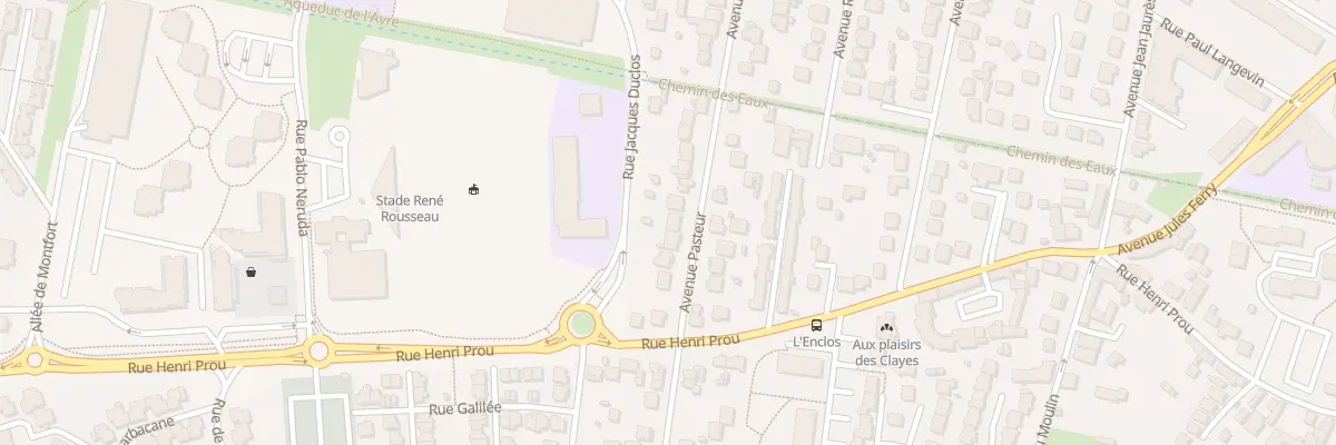 Plan du 31 Rue Pasteur aux Clayes-sous-Bois