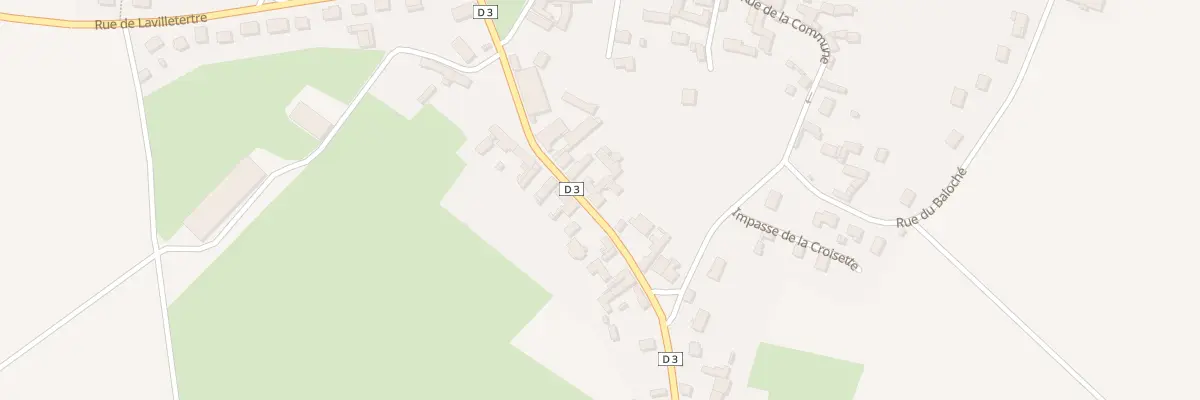 Plan du 7 Rue de Marines à Monneville