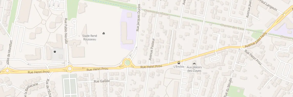 Plan du 27 Rue Pasteur aux Clayes-sous-Bois