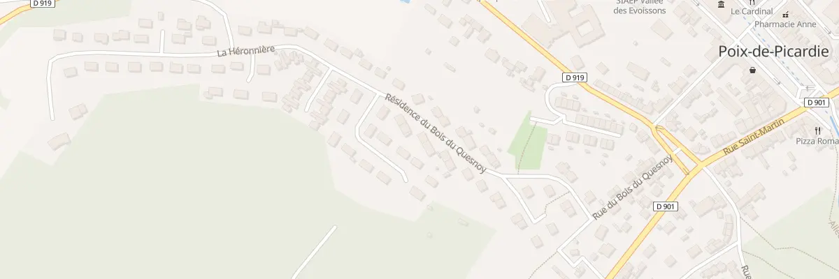 Plan du 37 Res Bois du Quesnoy à Poix-de-Picardie