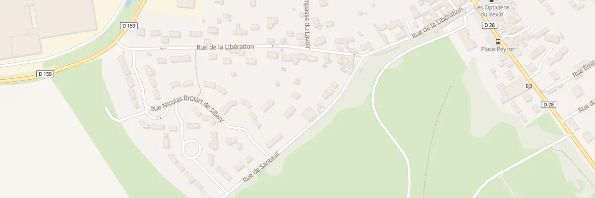 Plan du 12B Rue de Santeuil à Marines