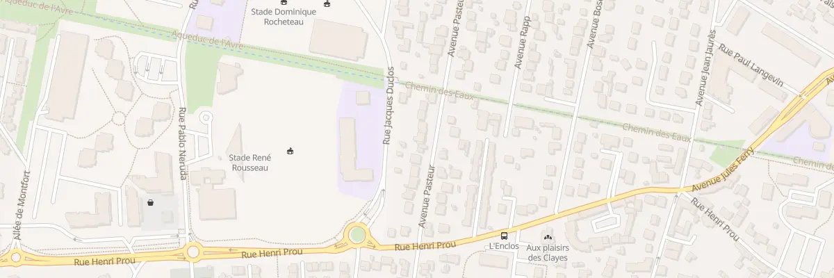 Plan du 37 Rue Pasteur aux Clayes-sous-Bois