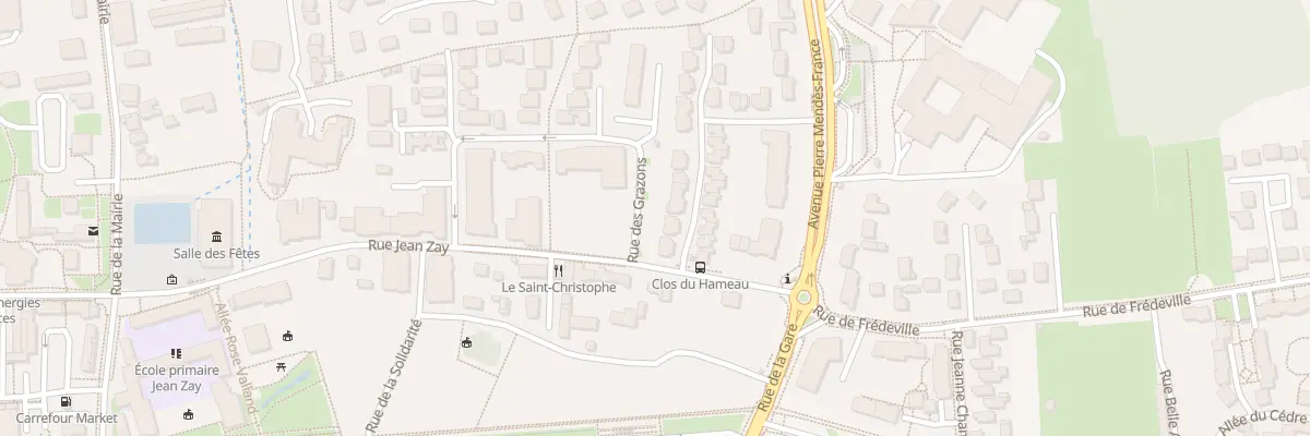 Plan du 19 Rue Adrienne Bolland à Saint-Jean-de-Braye