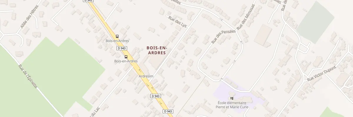 Plan du 90 Rue de la Potence à Ardres