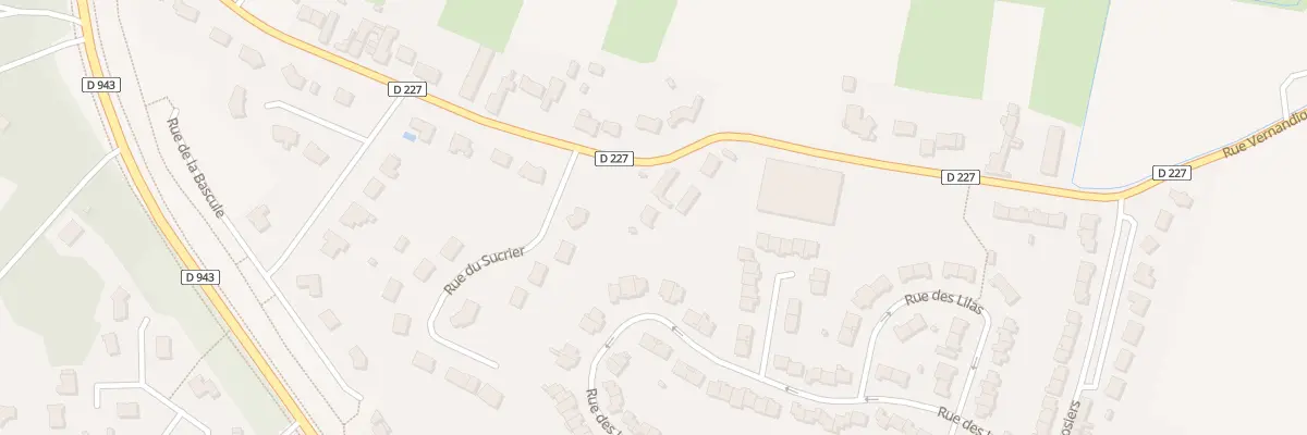 Plan du 6227 Rue Vernandique à Ardres