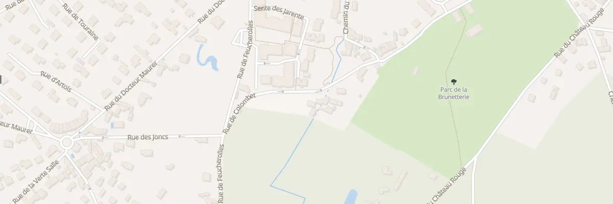 Plan du 353 Rue de Colombet à Orgeval