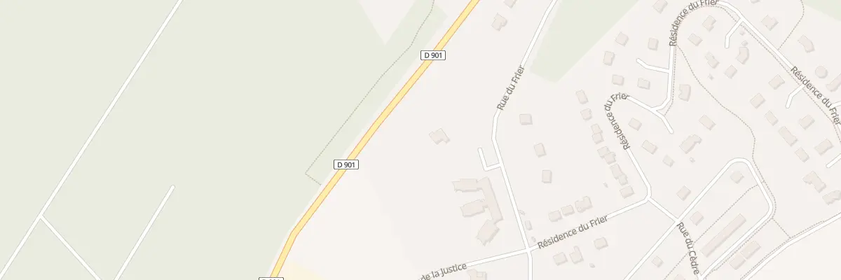 Plan du 18 Rue du Frier à Poix-de-Picardie