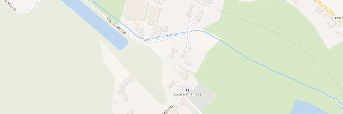Plan du 18 Rue du Château à Achy