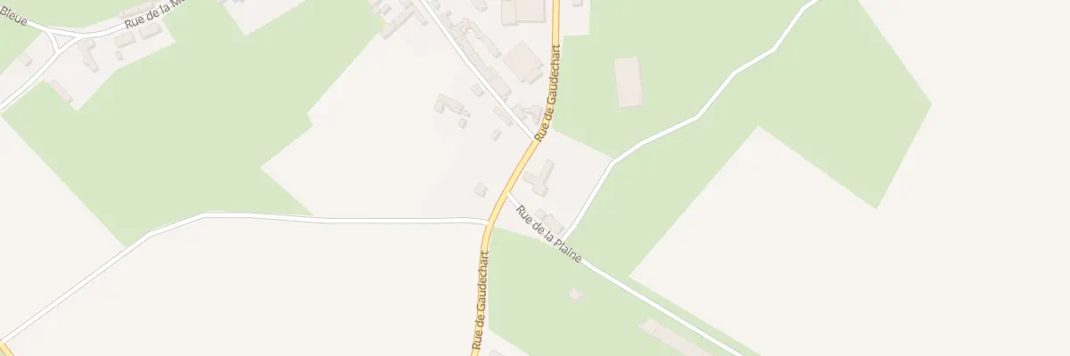 Plan du 7 Rue de Gaudechart à Grez