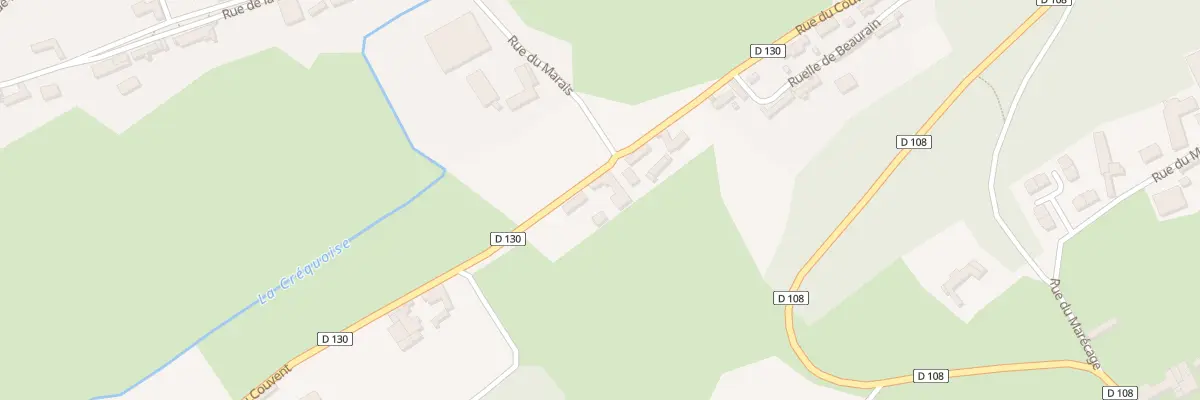 Plan du 40 Rue du Couvent à Lebiez