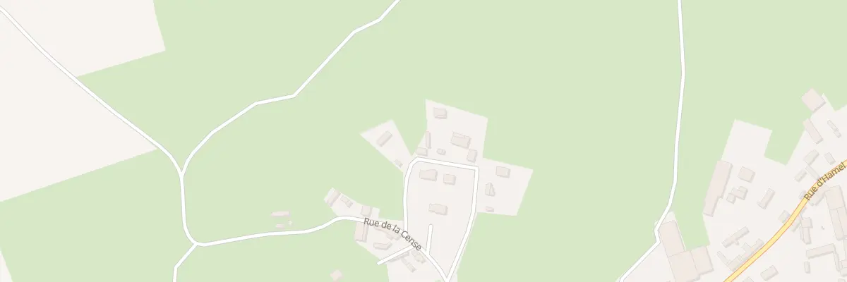 Plan du 12B Rle de la Cense à Grez