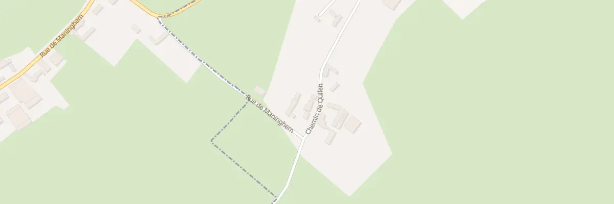 Plan du 3 Che de Quilen à Herly