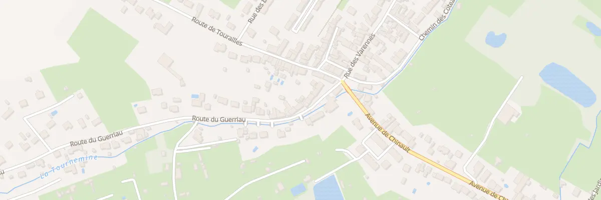 Plan du 12 Rte du Guerriau à Issoudun