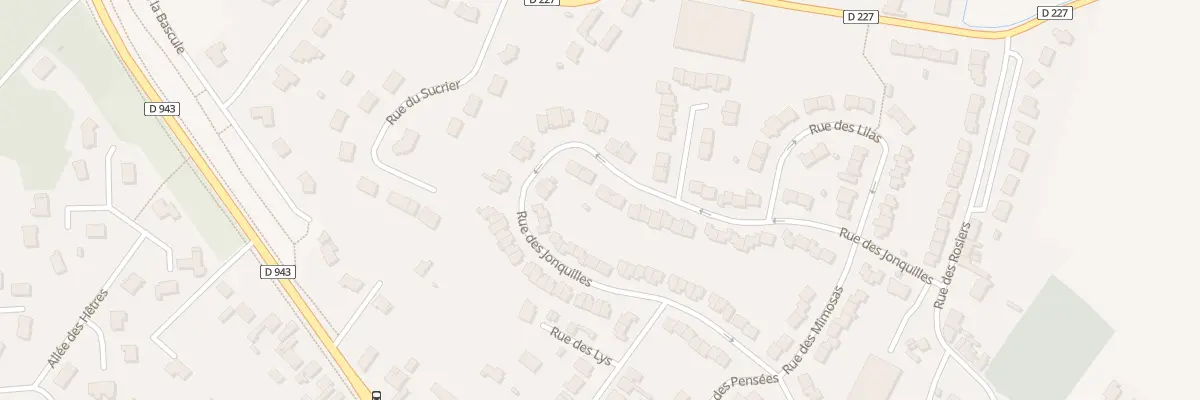 Plan du 253 Rue des Jonquilles à Ardres