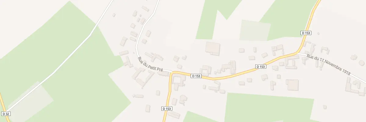 Plan du 1 Rue du Huit Mai à Bussus-lès-Yaucourt