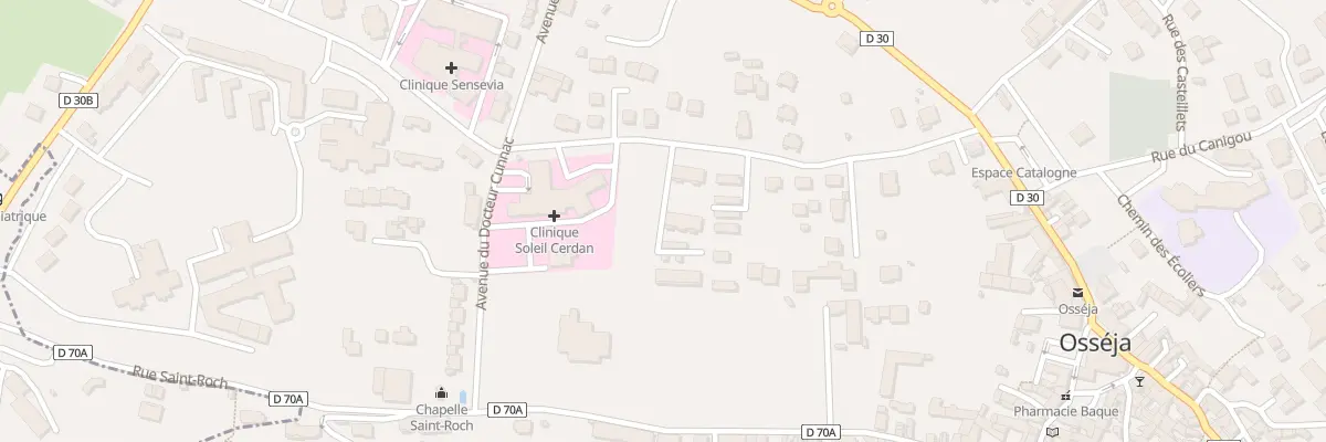 Plan du 5001 Saint Roch Est à Osséja