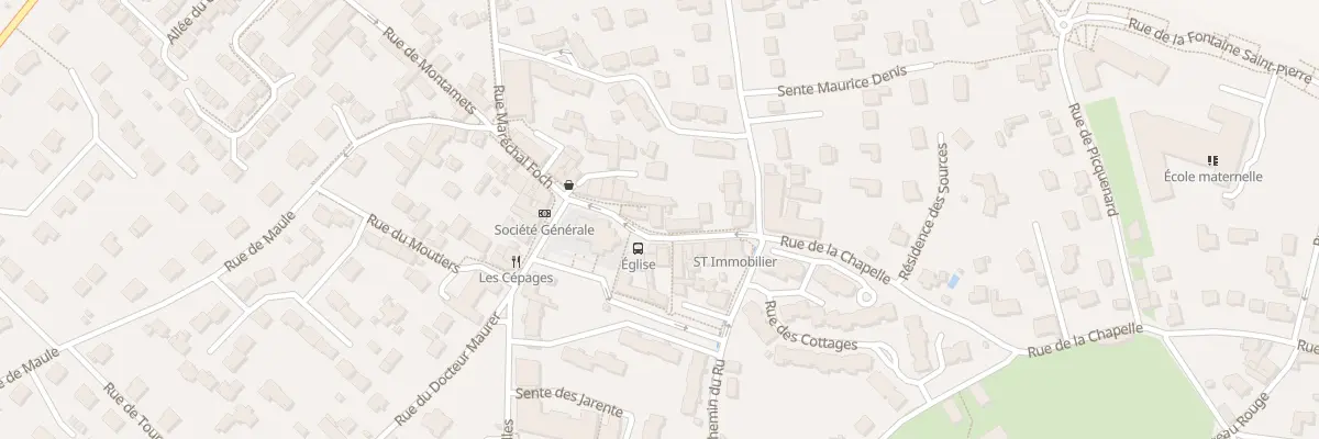 Plan du 15 Rue de la Chapelle à Orgeval
