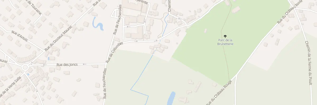 Plan du 297 Rue de Colombet à Orgeval