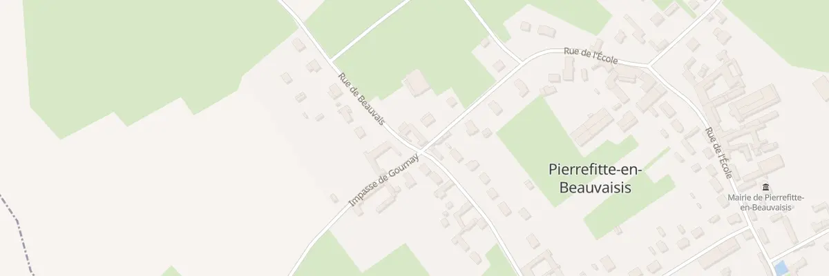 Plan du 54 Rue de l’Ecole à Pierrefitte-en-Beauvaisis