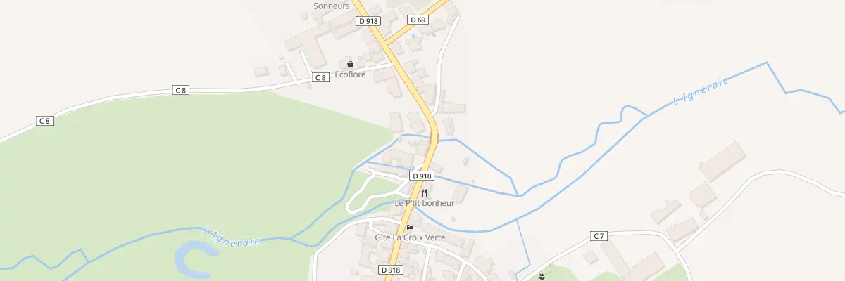 Plan du 5019 Le Bourg à Saint-Chartier