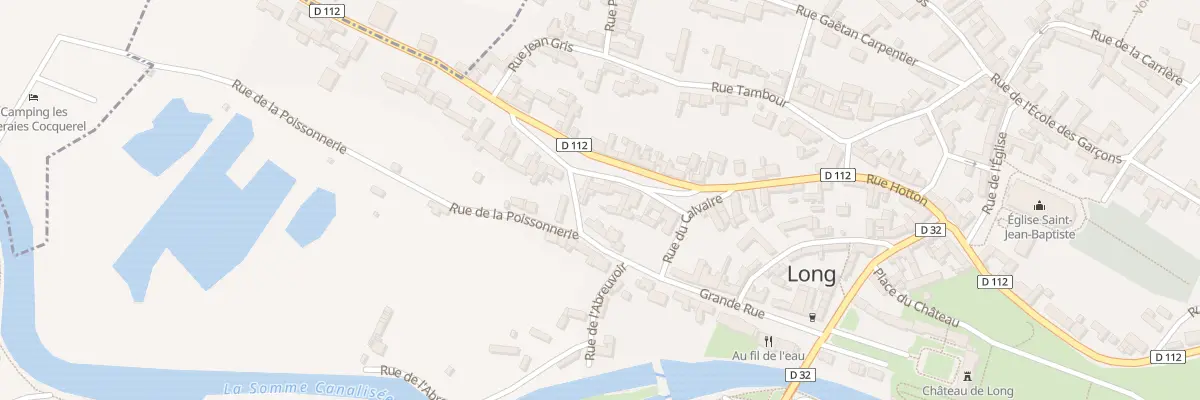 Plan du 11 Rue Basse d’Abbeville à Long
