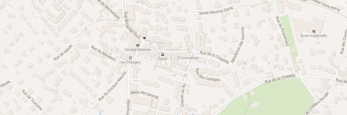 Plan du 26 Rue de la Chapelle à Orgeval