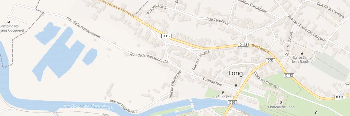 Plan du 20 Rue Grande Rue à Long