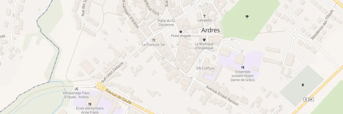 Plan du 241 Rue Lambert à Ardres