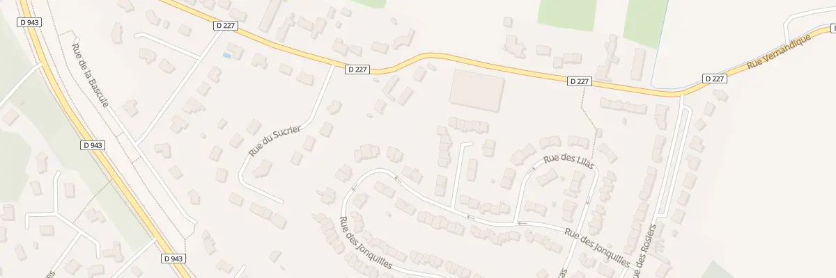 Plan du 274 Rue des Jonquilles à Ardres