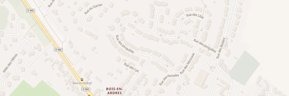 Plan du 475 Rue des Jonquilles à Ardres