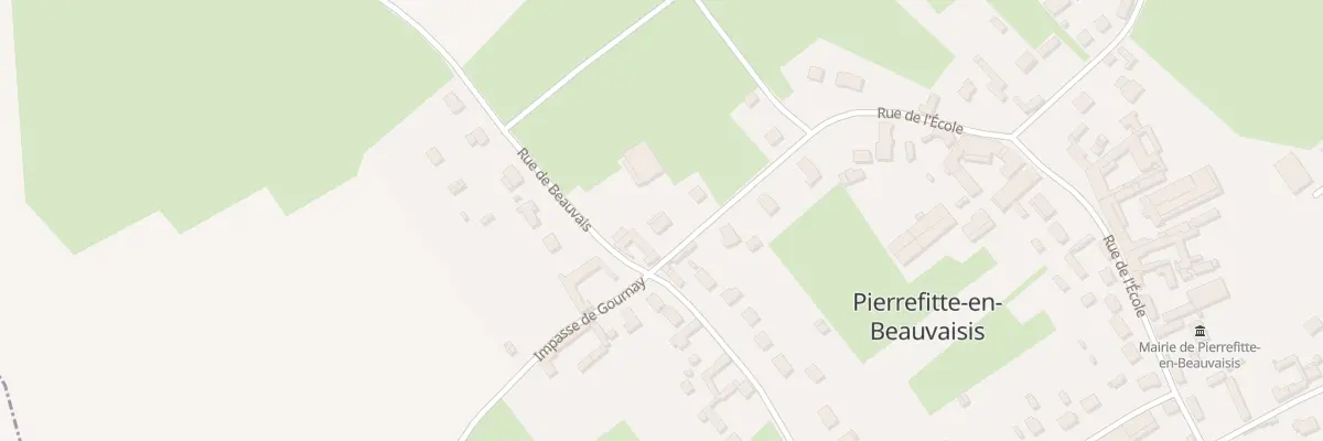 Plan du 52 Rue de l’Ecole à Pierrefitte-en-Beauvaisis