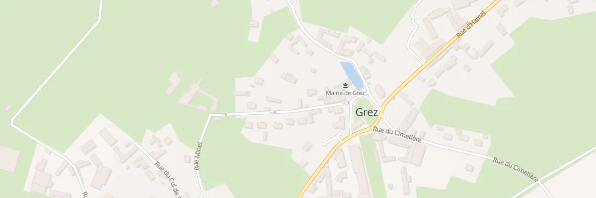 Plan du 10 Rue Minet à Grez