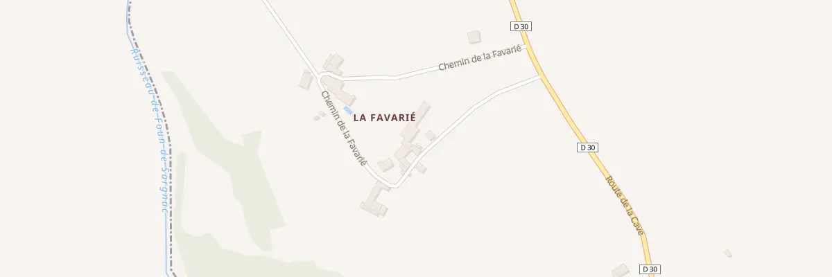 Plan du 5061 La Favarie à Noailles