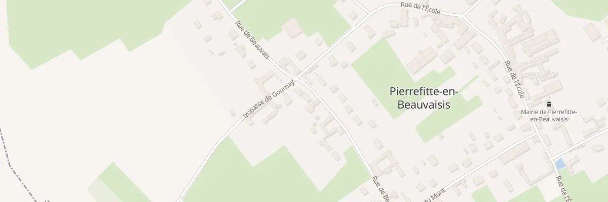 Plan du 21 Rue de Beauvais à Pierrefitte-en-Beauvaisis