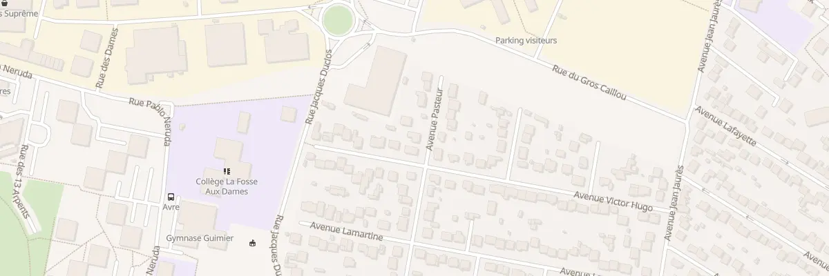 Plan du 83 Rue Pasteur aux Clayes-sous-Bois