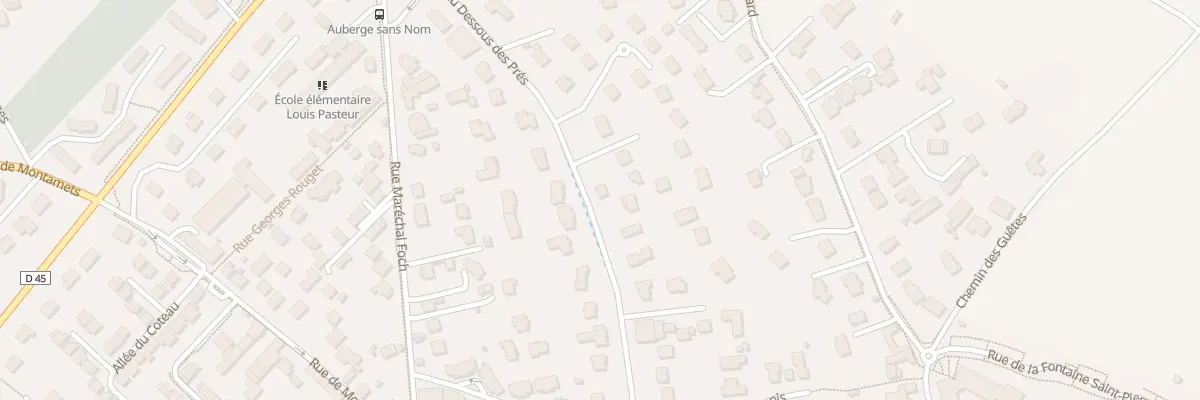 Plan du 278 Rue du Dessous des Prés à Orgeval