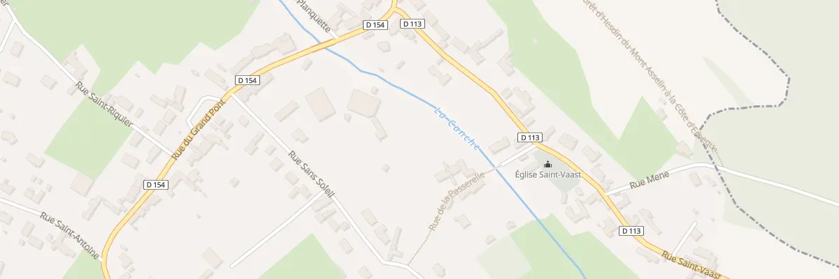 Plan du 104 Rue de la Passerelle à Aubin-Saint-Vaast