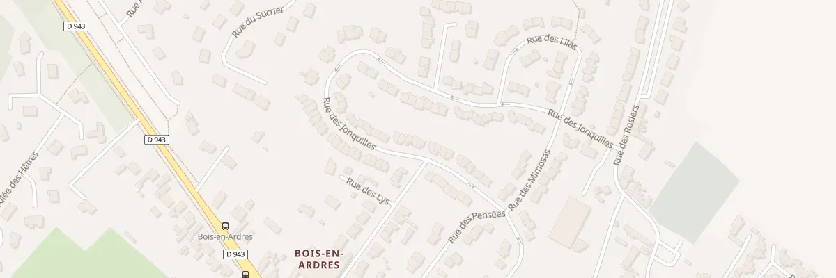 Plan du 485 Rue des Jonquilles à Ardres