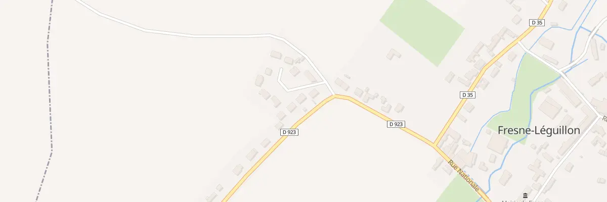 Plan du 2 Che de la Croix Saint-Georges à Fresne-Léguillon