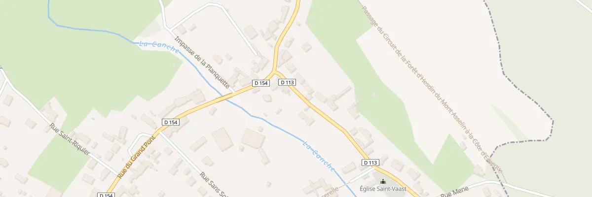 Plan du 28 Rue St Vaast à Aubin-Saint-Vaast