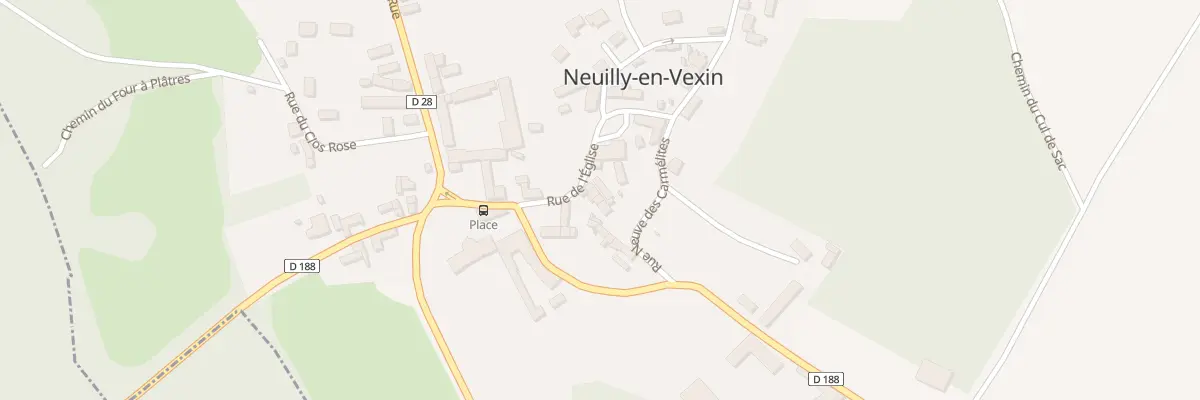 Plan du 12 Rue de l’Eglise à Neuilly-en-Vexin