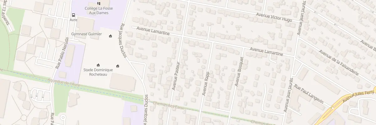 Plan du 62 Rue Pasteur aux Clayes-sous-Bois