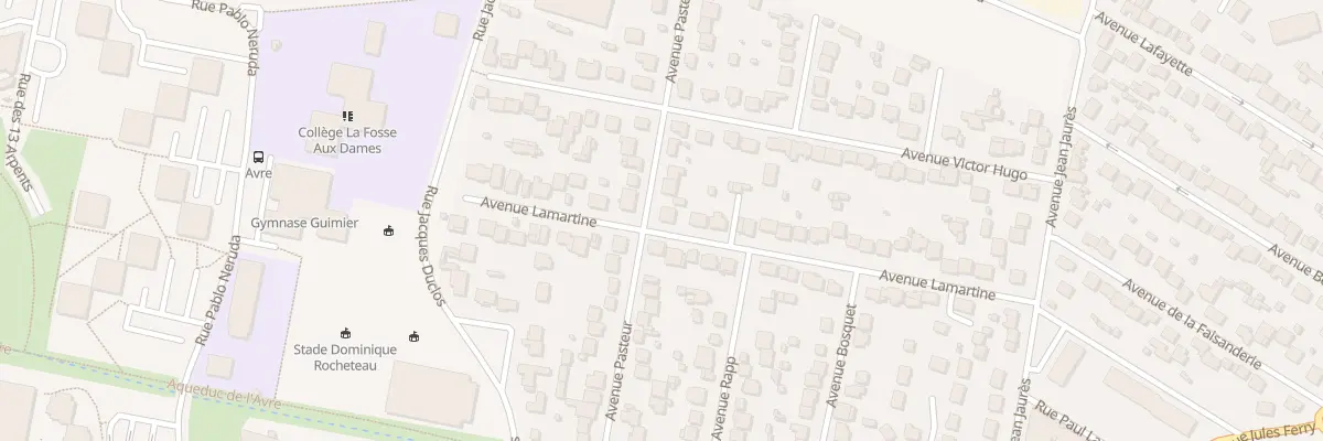 Plan du 70 Rue Pasteur aux Clayes-sous-Bois