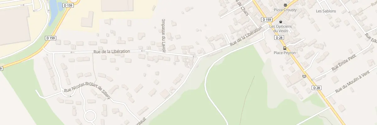 Plan du 3 Rue de la Libération à Marines