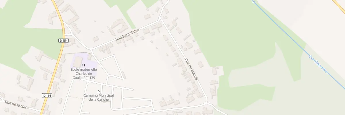 Plan du 100 Rue du Marais à Aubin-Saint-Vaast