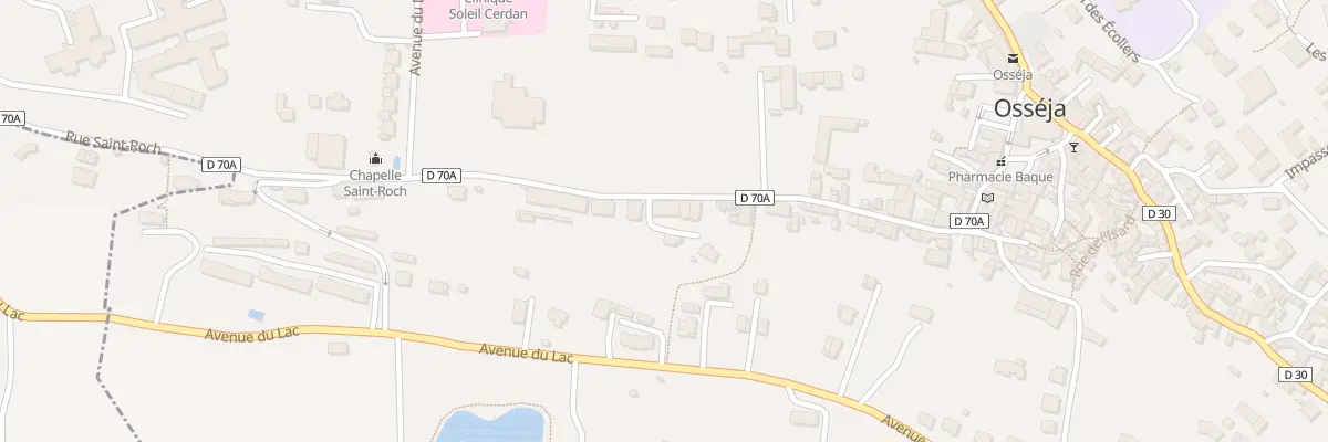 Plan du 39 Rue St Roch à Osséja